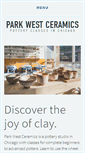 Mobile Screenshot of parkwestceramics.com